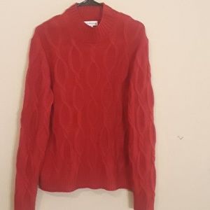 Crew neck knit sweater by Evan-Picone